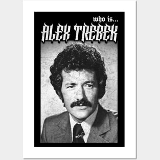 Alex Trebek †† Vintage Look Aesthetic Design Posters and Art